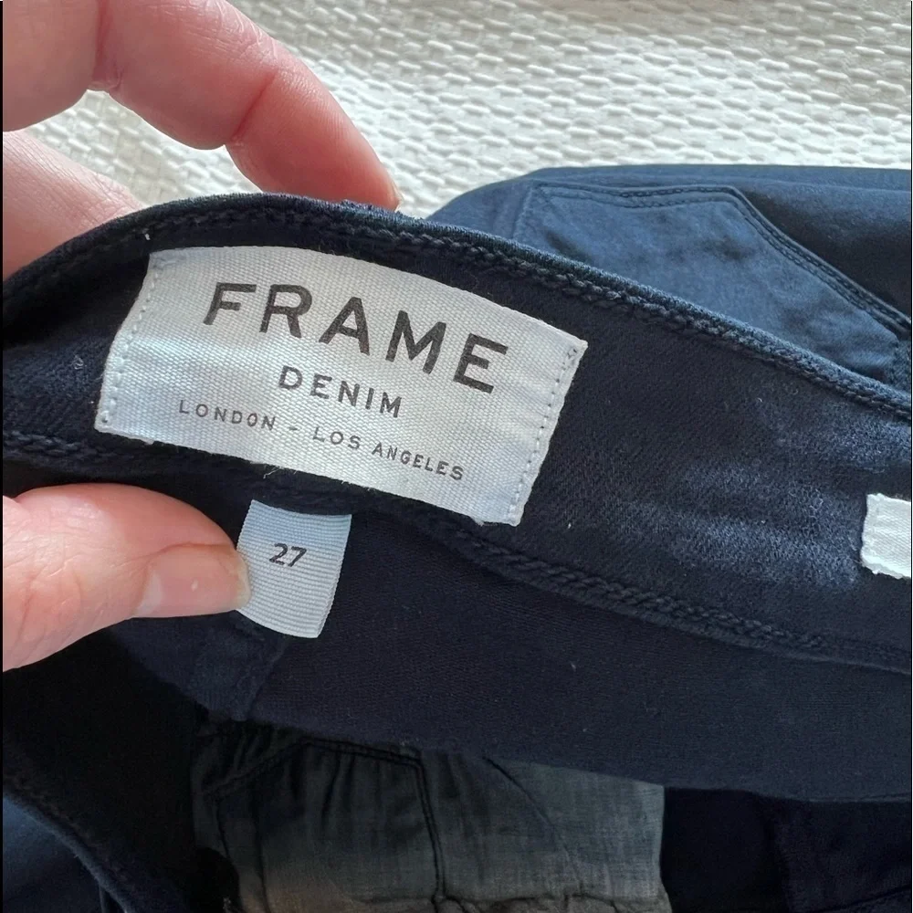 Frame Denim Le Skinny De Jeanne Jeans In Deep Blue Dive